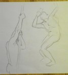 gesture drawing male