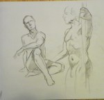 male figure drawing
