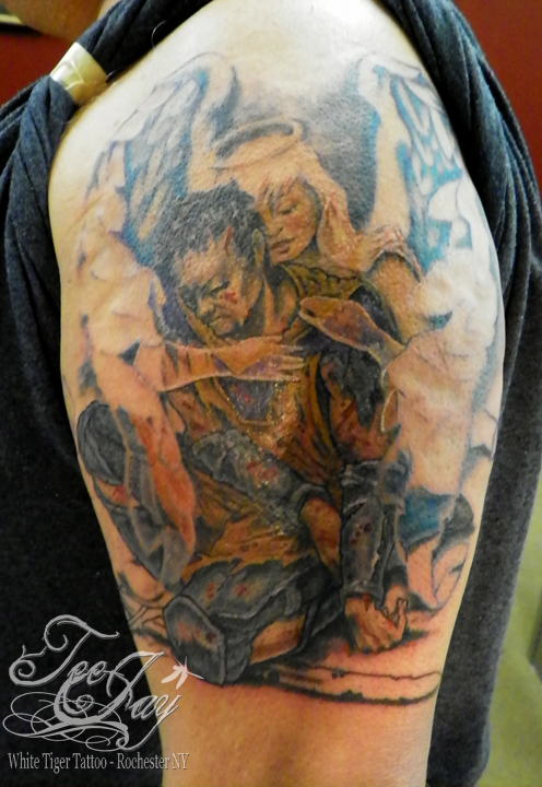 fallen knight tattoo