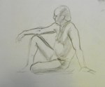 gesture drawing male