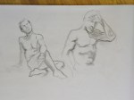 male figure drawing