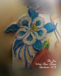 columbine tattoo