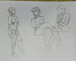 gesture drawings