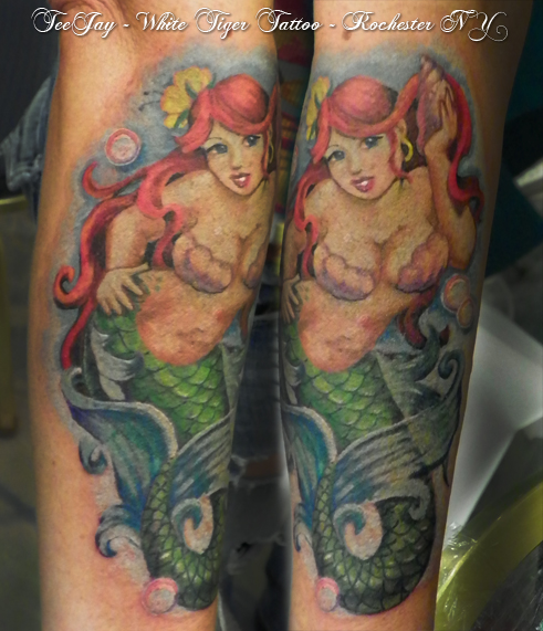 mermaid tattoo