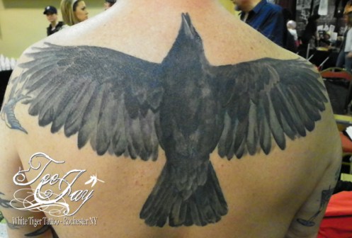 crow tattoo