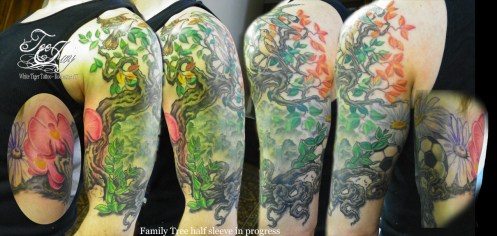 family tree tattoo