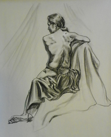 long pose figure drawing