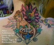 Amanda's tattoo after