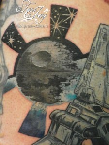 death star tattoo