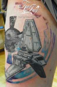 imperial shuttle tattoo