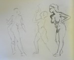 gesture drawings female
