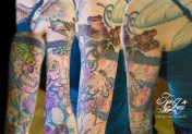 upper arm girlie sleeve