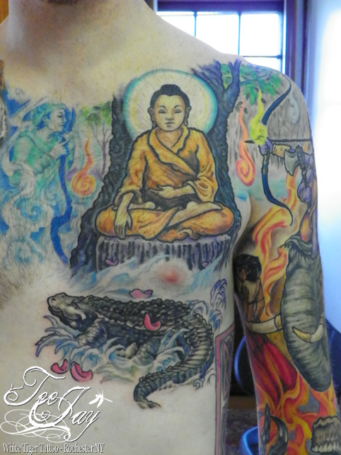 Buddha tattoo