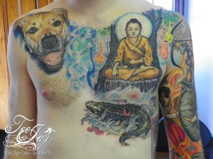 Buddha Mara tattoo