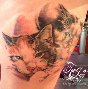 kitty tattoo