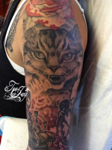 Cheshire Cat tattoo