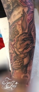 March Hare tattoo