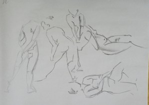 gesture drawing female