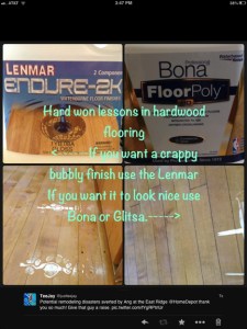 flooring misadventures