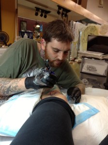 Joe C from White Tiger Tattoo