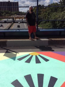 over route 104 wall therapy rug