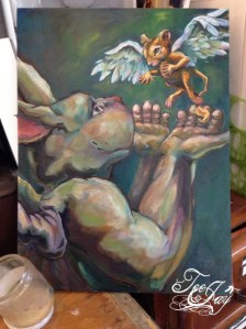 flying lessons painting