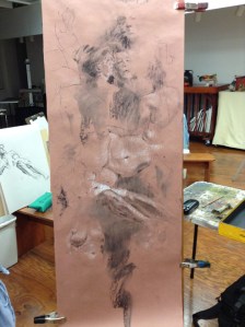 figure drawing at Steve Carpenter Studio