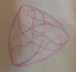 triangular celtic knot