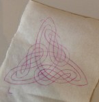 triangular celtic knot