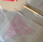 triangular celtic knot