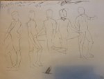 gesture drawings male