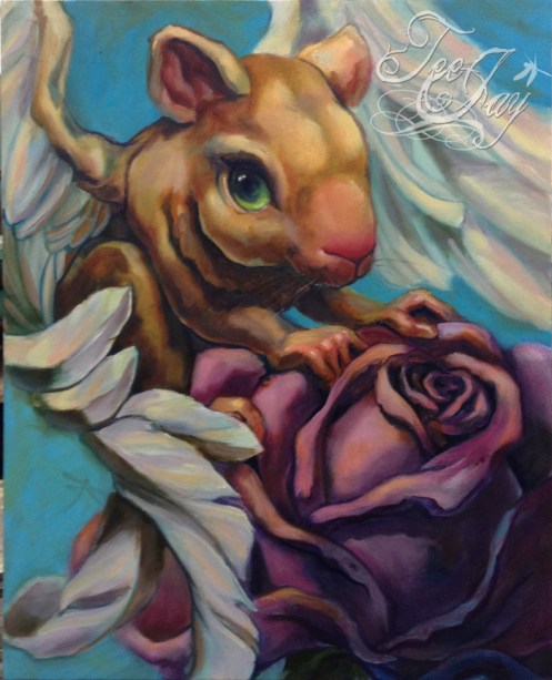 Flying Rodent painting