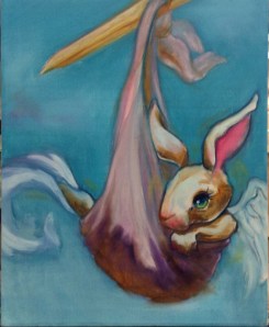 expecting painting in progress