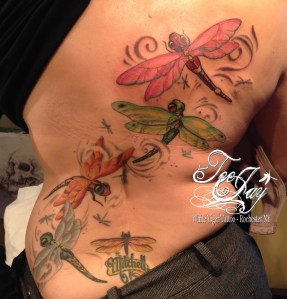 dragonflies tattoo