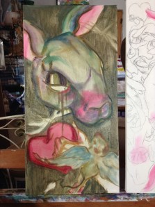 crying bunny in progress