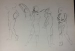 gesture drawings