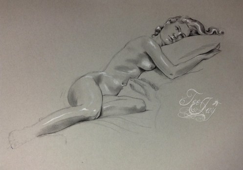 figure drawing pencil