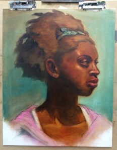 oil underpainting