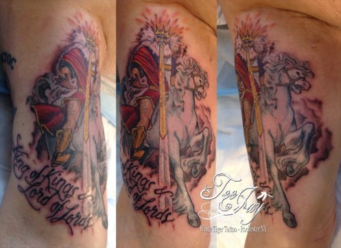 Revelations 19:15 tattoo