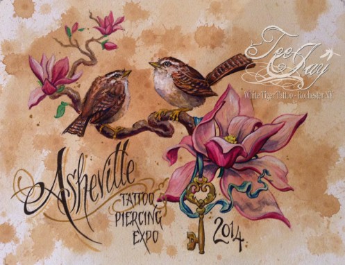 Asheville Tattoo & Piercing Expo 2014