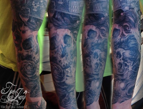 Frank's Arm tattoo by TeeJay