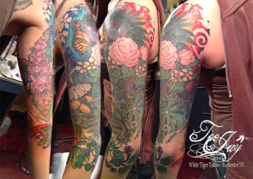 Jullia's Garden tattoo by TeeJay