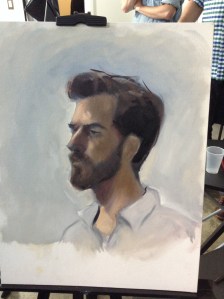 Life painting workshop