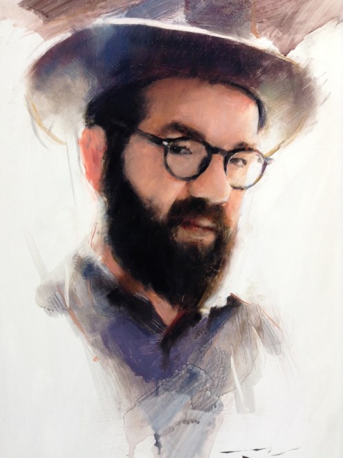 Portrait of Josh Wool detail