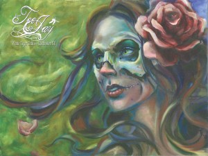 Gypsy Skull Lady print