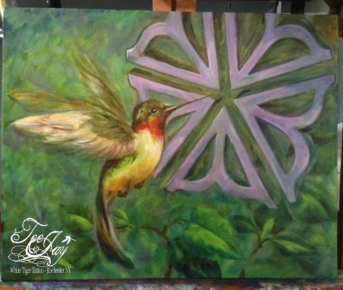 Rochester City Flower & Hummingbird