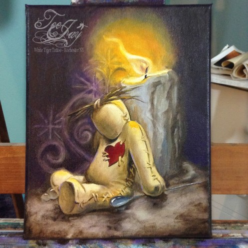 VooDoo Doll painting