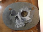 Garden Skull painting