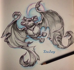 Bat Drawing
