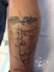 shirley tattoo cover-up stencil